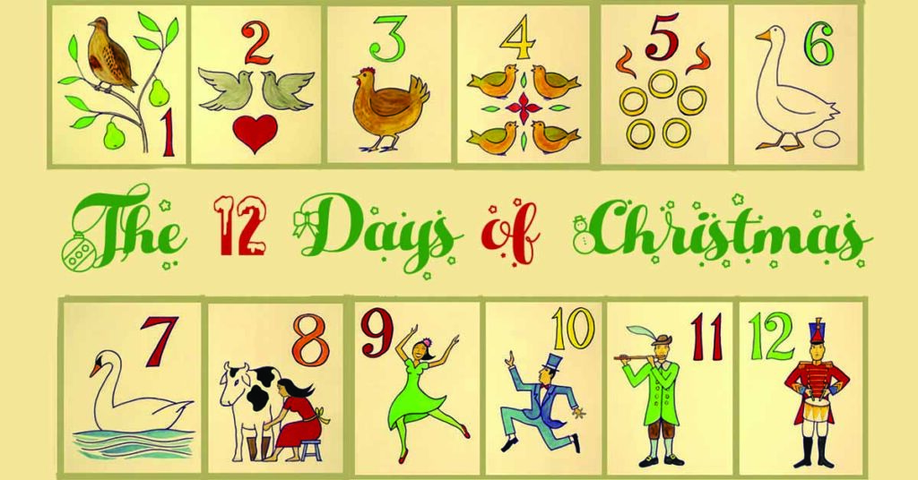 andy williams 12 days of christmas