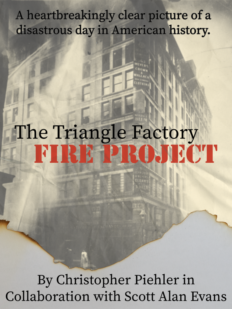 The Triangle Factory ablaze