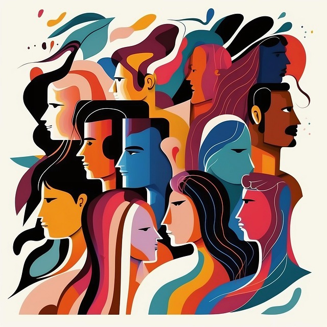 DEI multicultural faces
