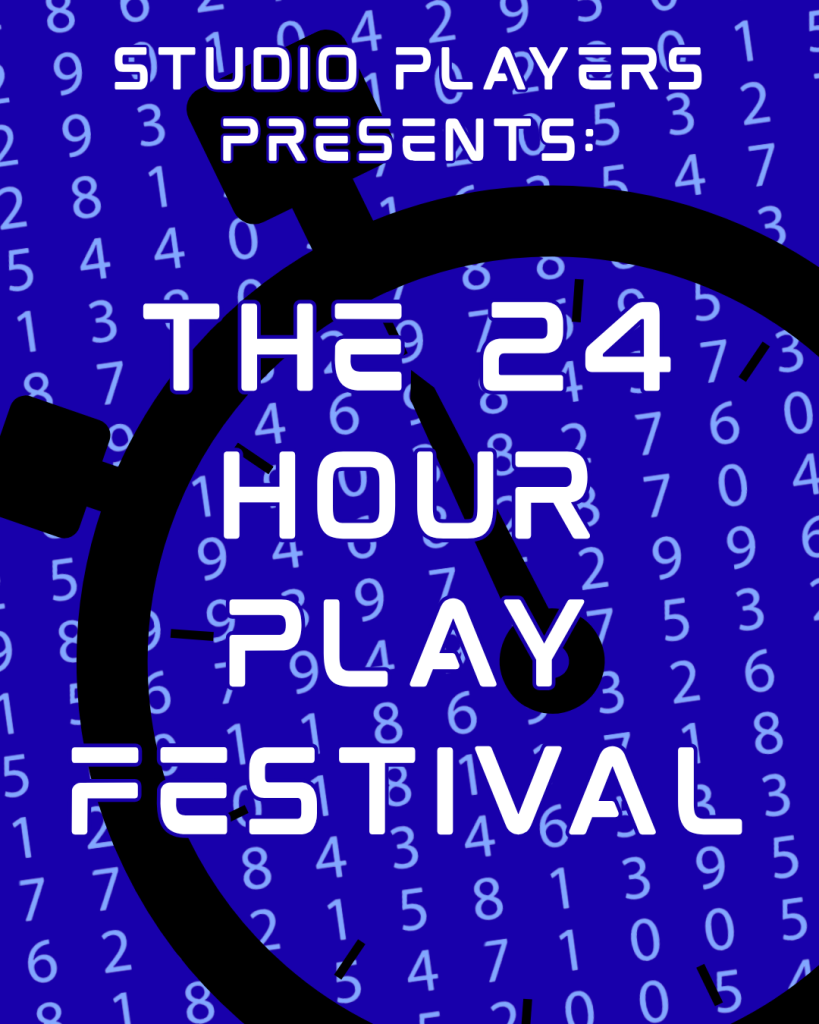 14 hour play festival featuring the number 24 and a clock